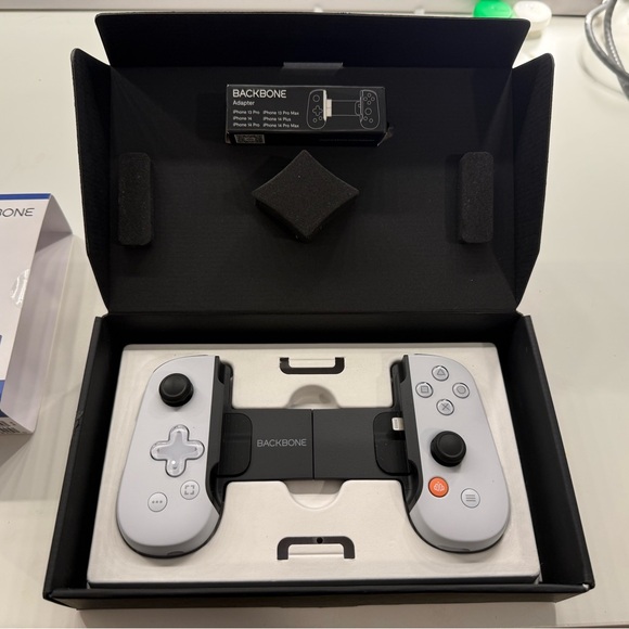 Sony PlayStation Backbone Handheld Console - White and Blue